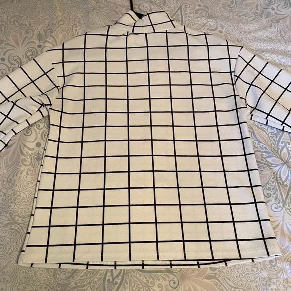 Amazon Brand Striped Turtleneck - Picture 2 of 3